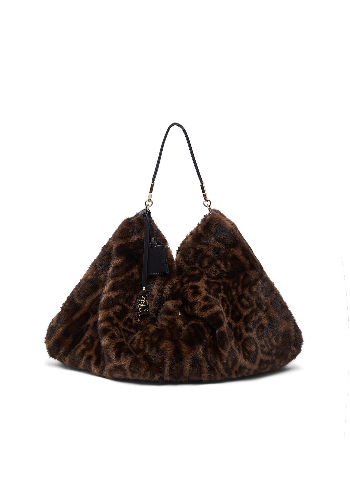 Sac grand format en imitation fourrure, LIU JO