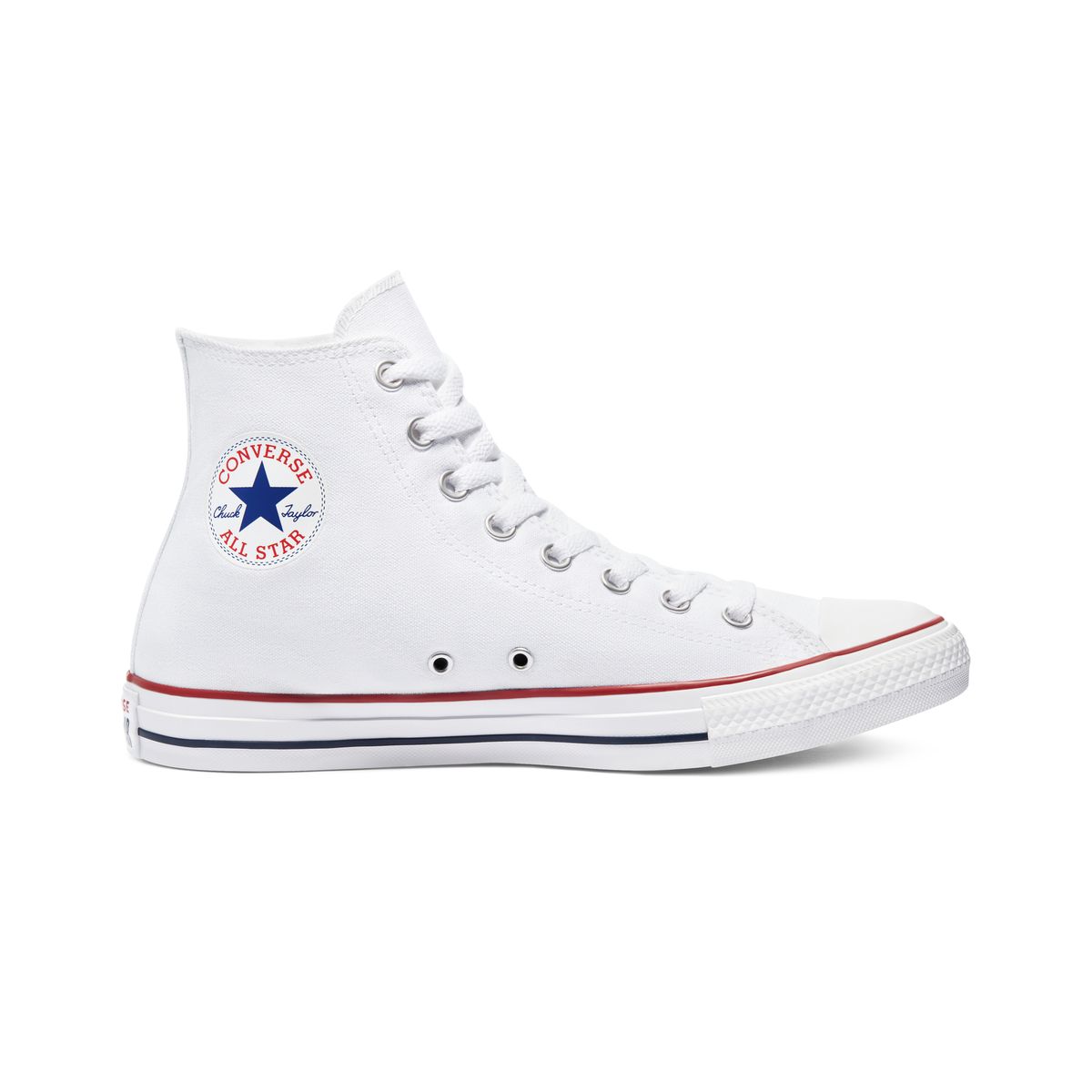 Converse blanche clearance taille haute