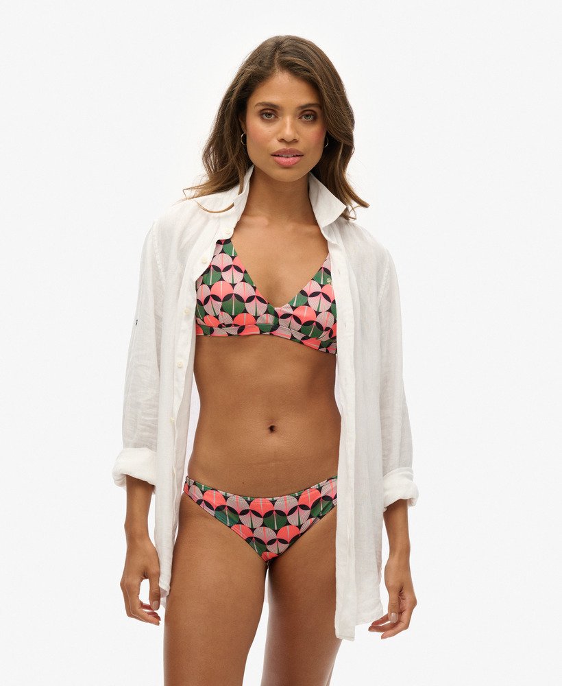 Haut de bikini triangle avec dos croisé, SUPERDRY