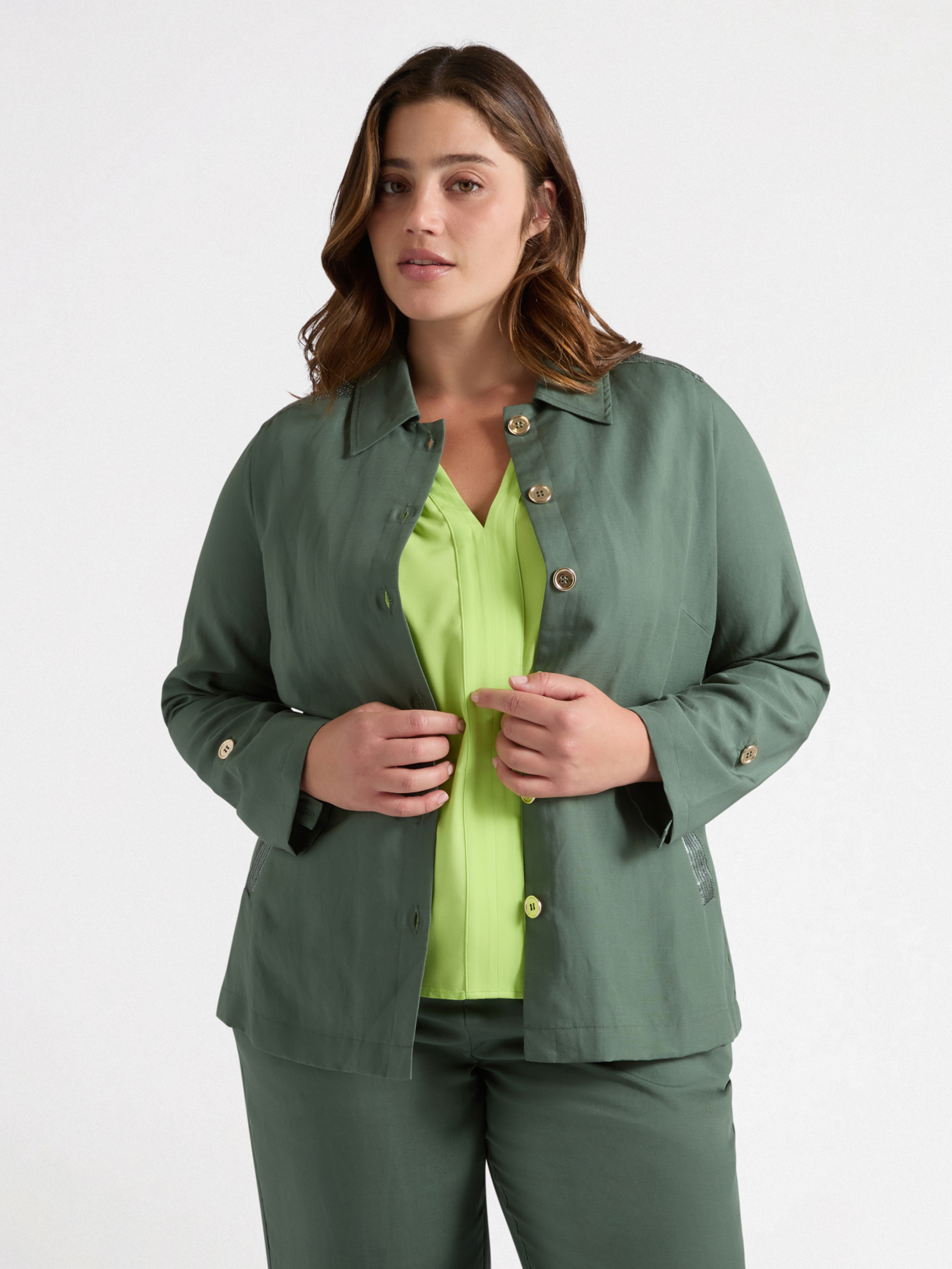 Chemise oversize avec broderie, FIORELLA RUBINO