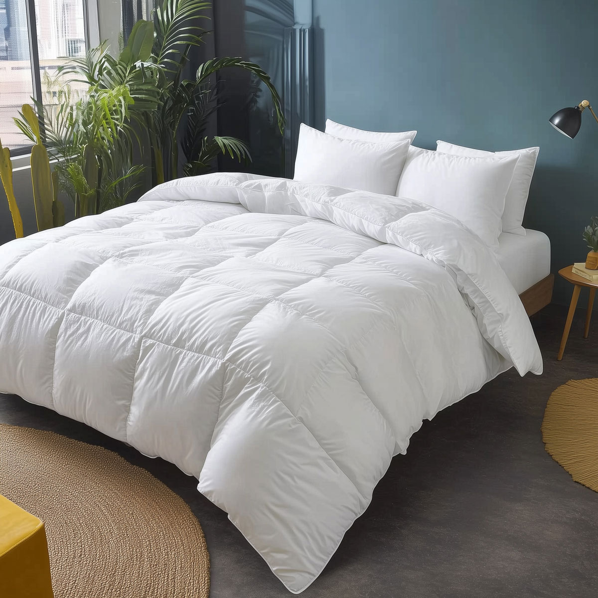 Couette TEMPEREE Sensation Duvet - Coton - Louisette, WAKE ME GREEN