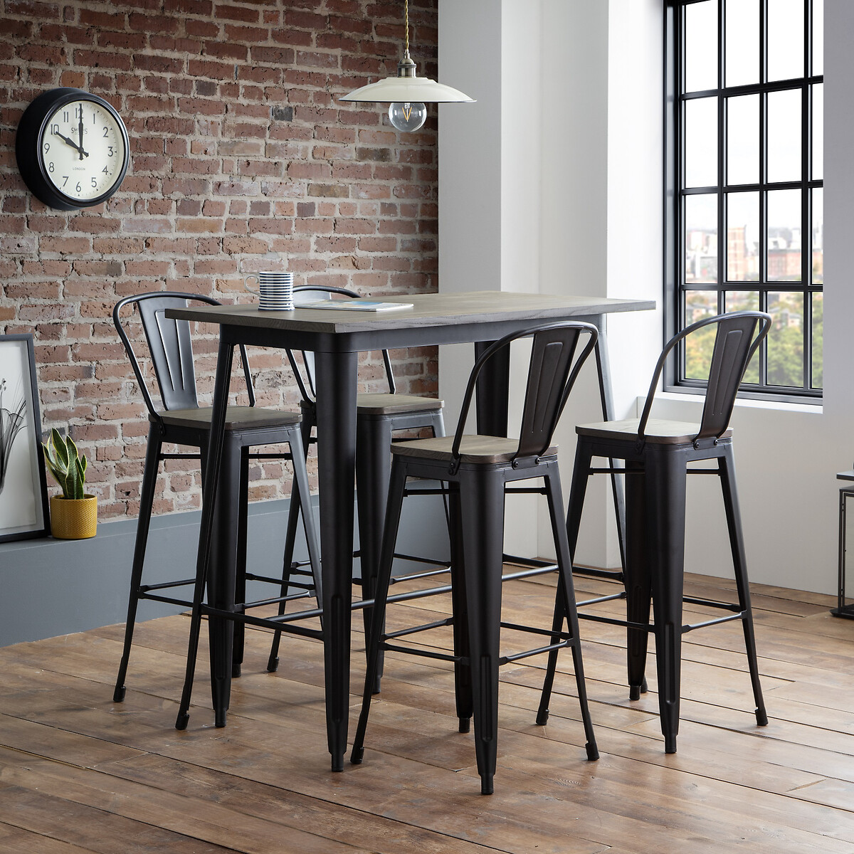 Vipek metal dining table cheap