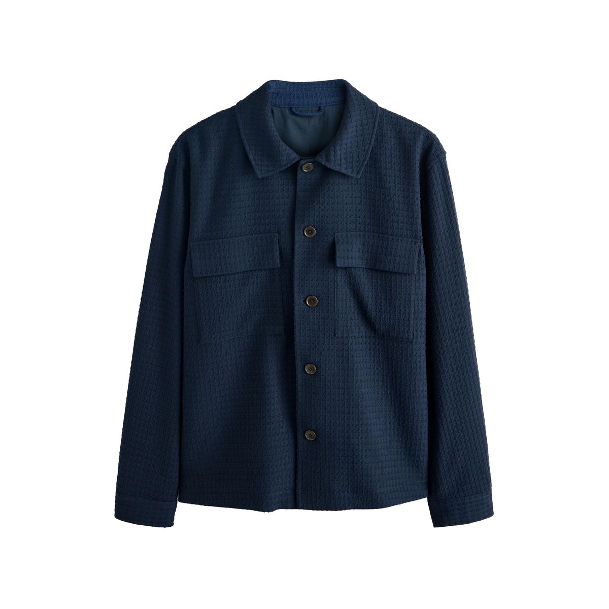 Veste-chemise à deux poches texturée élégante, NEXT