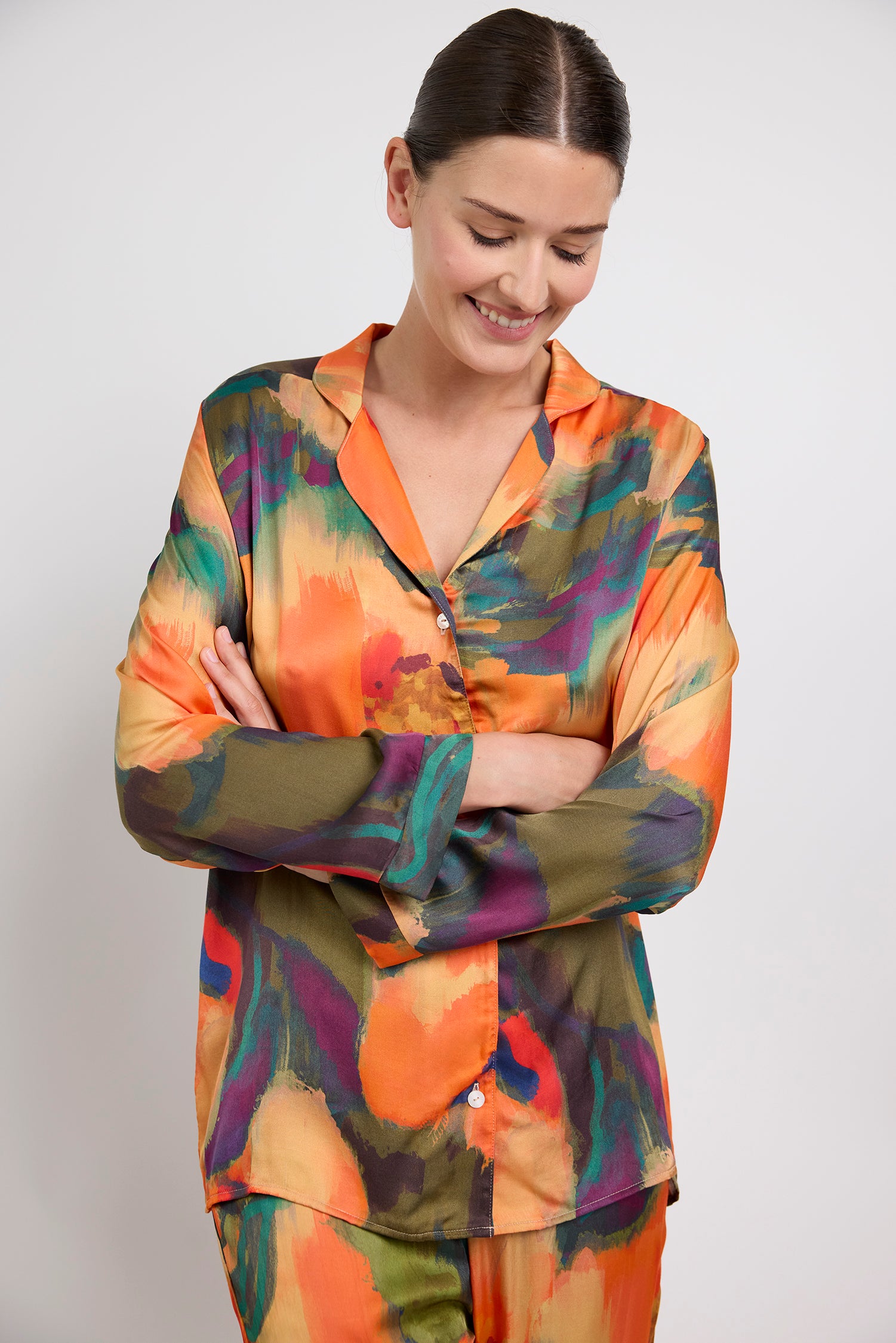 Chemise en viscose imprimée PARADISE, MAISON LEJABY