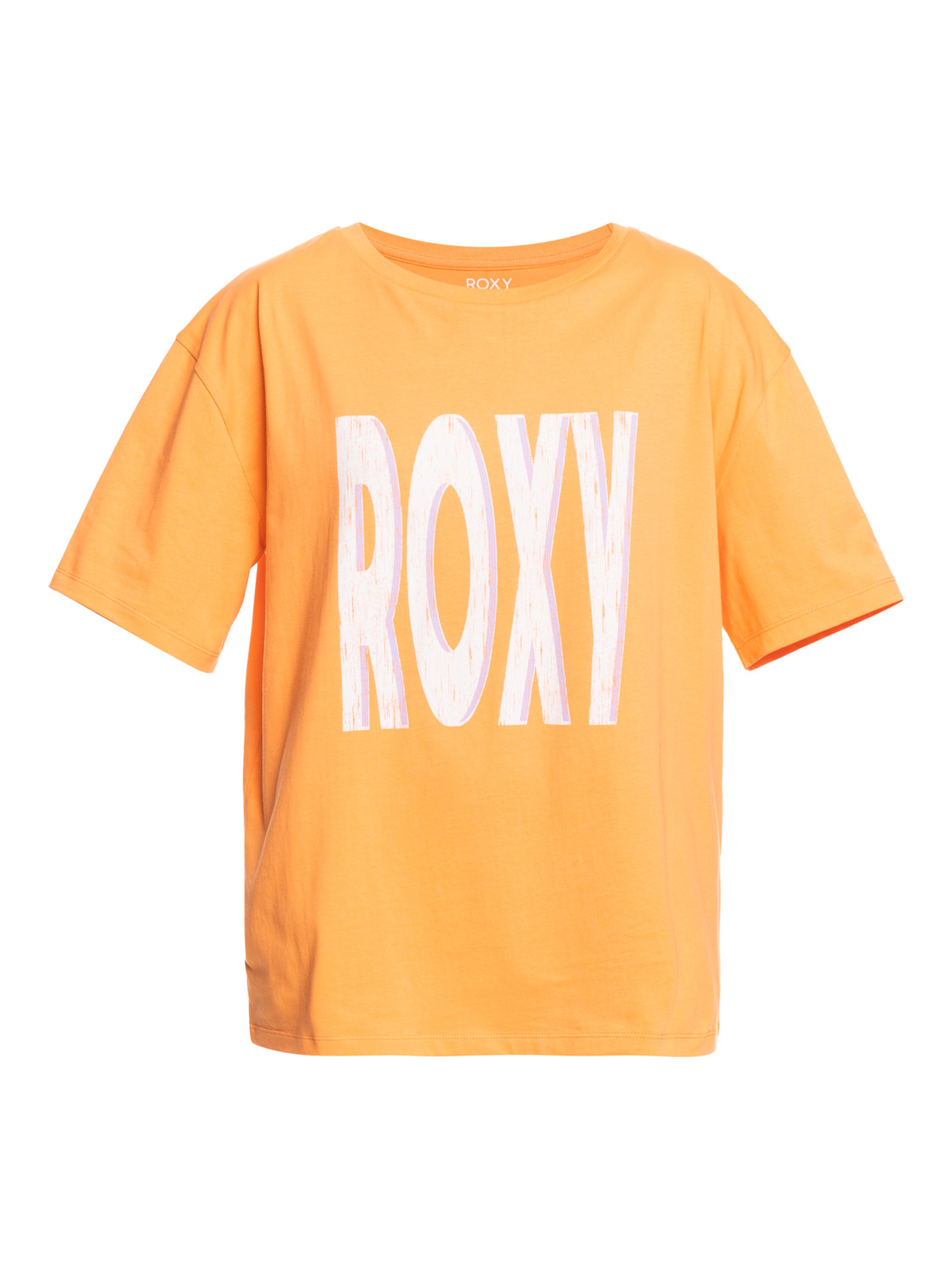 T-Shirt, manches courtes, col rond, Rayures, marinière., ROXY