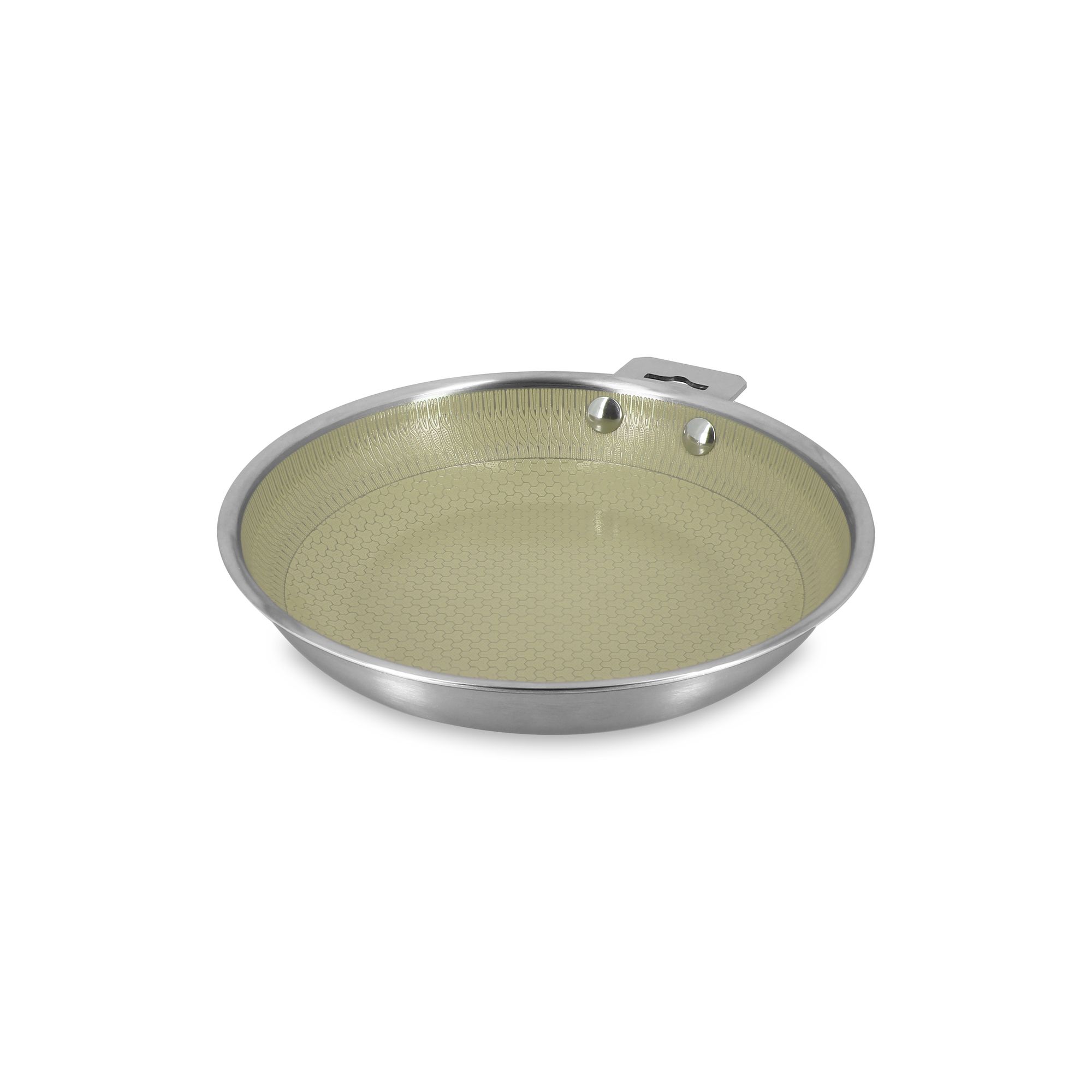 Poêle 20cm en acier inoxydable, AGLAE, MENASTYL