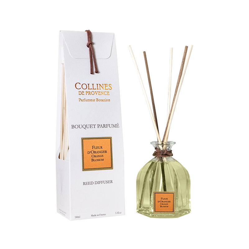 Diffuseur de parfum FLEUR D'ORANGER, COLLINES DE PROVENCE