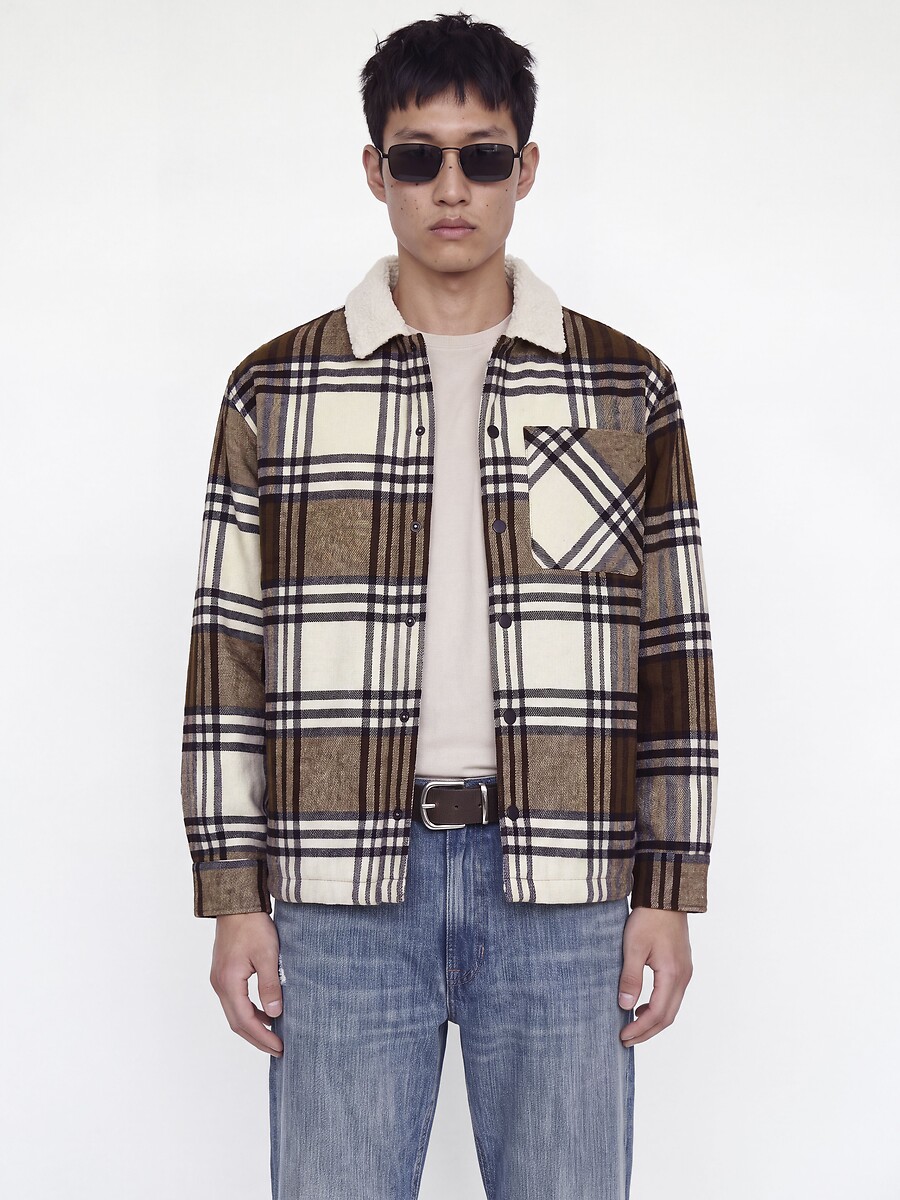 Surchemise à intérieur sherpa, JACK & JONES