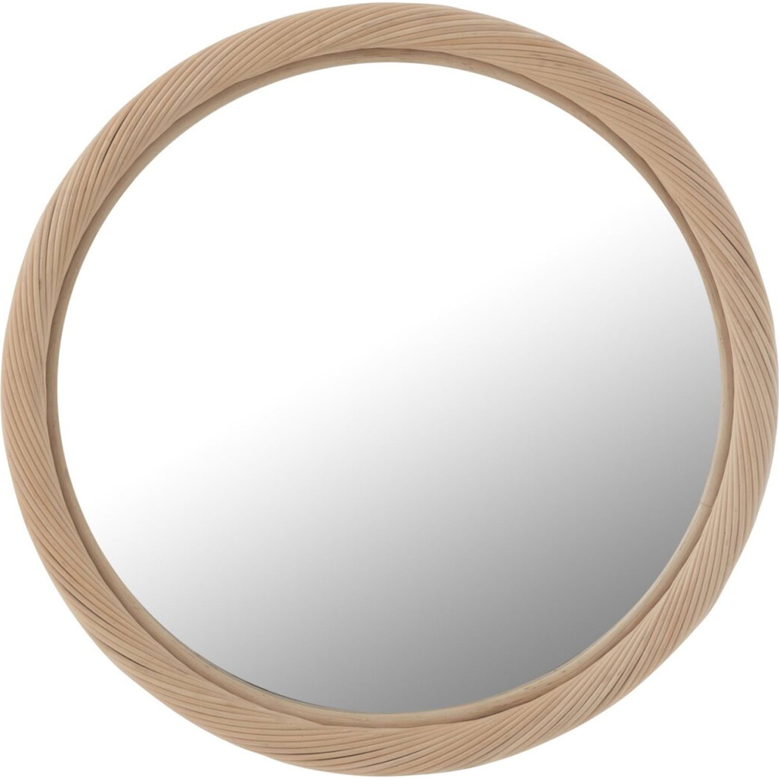 Miroir mural rond en rotin, RECOLLECTION