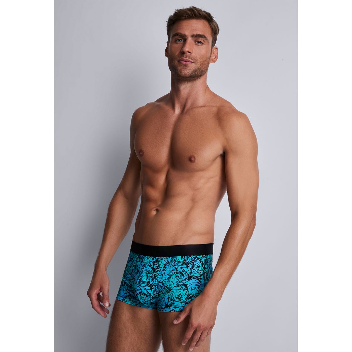 Boxer trunk aubade men seafoam Aubade La Redoute