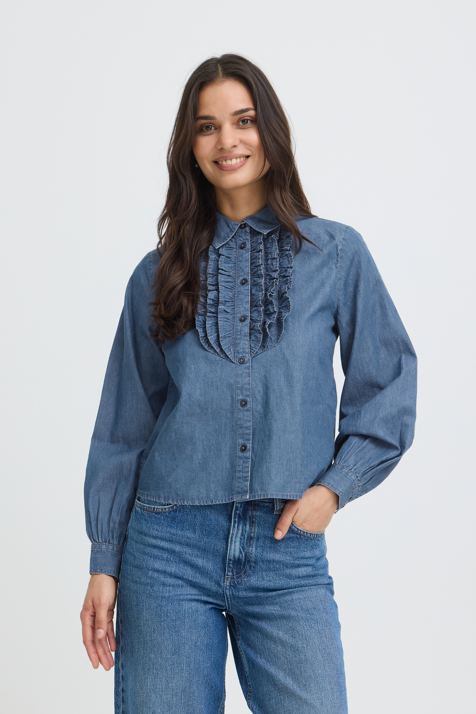 Chemise en jeans, B.YOUNG