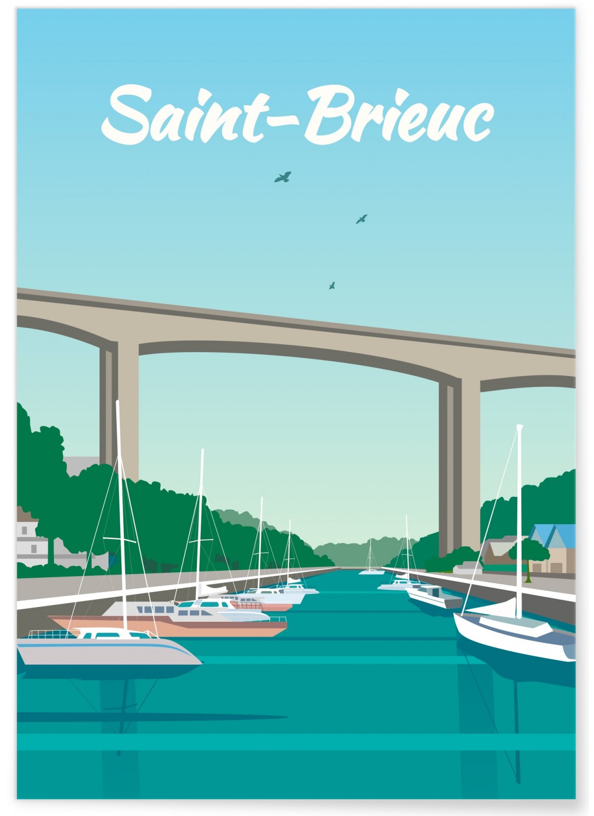 Affiche ville Saint-Brieuc, L'AFFICHERIE