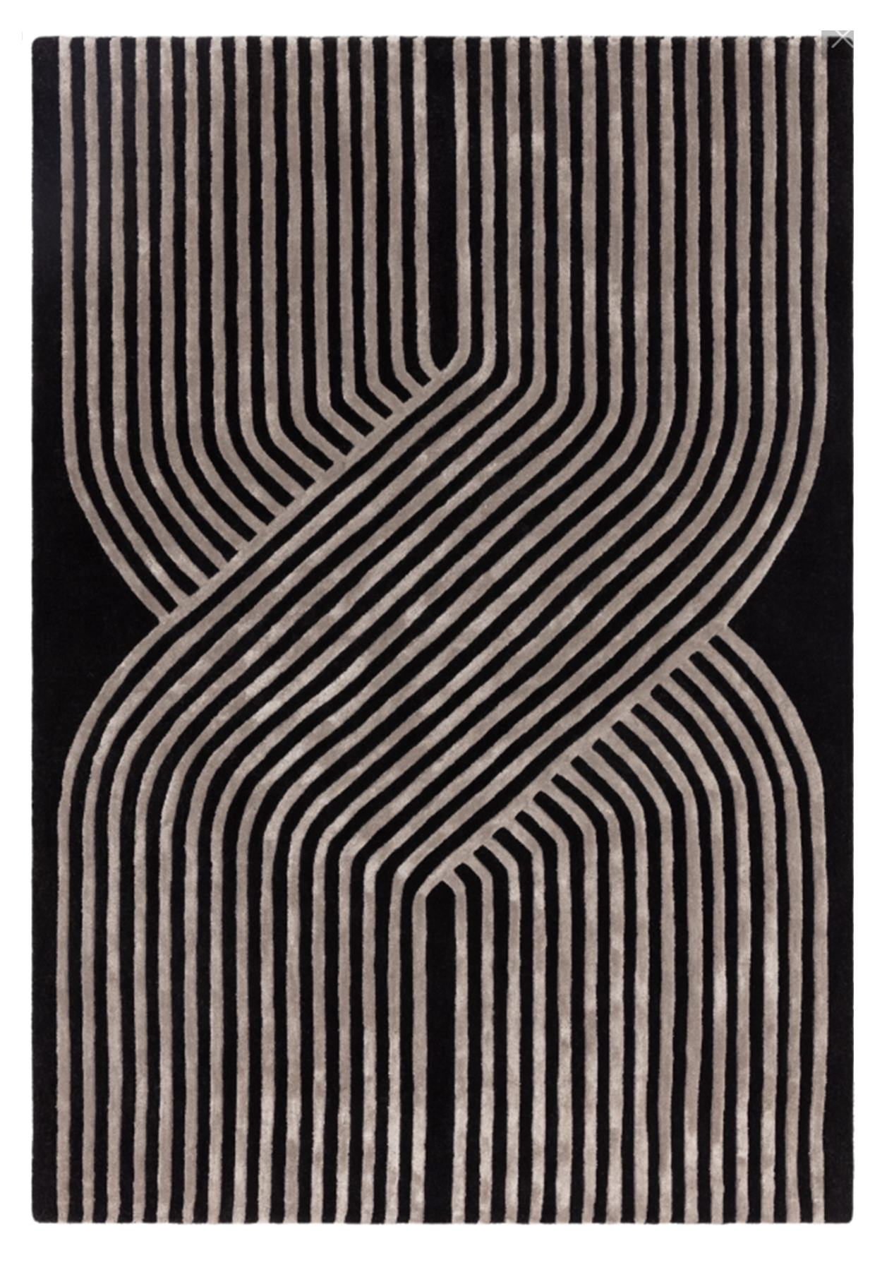 Tapis moderne tufté main en laine ACME, NOVATREND