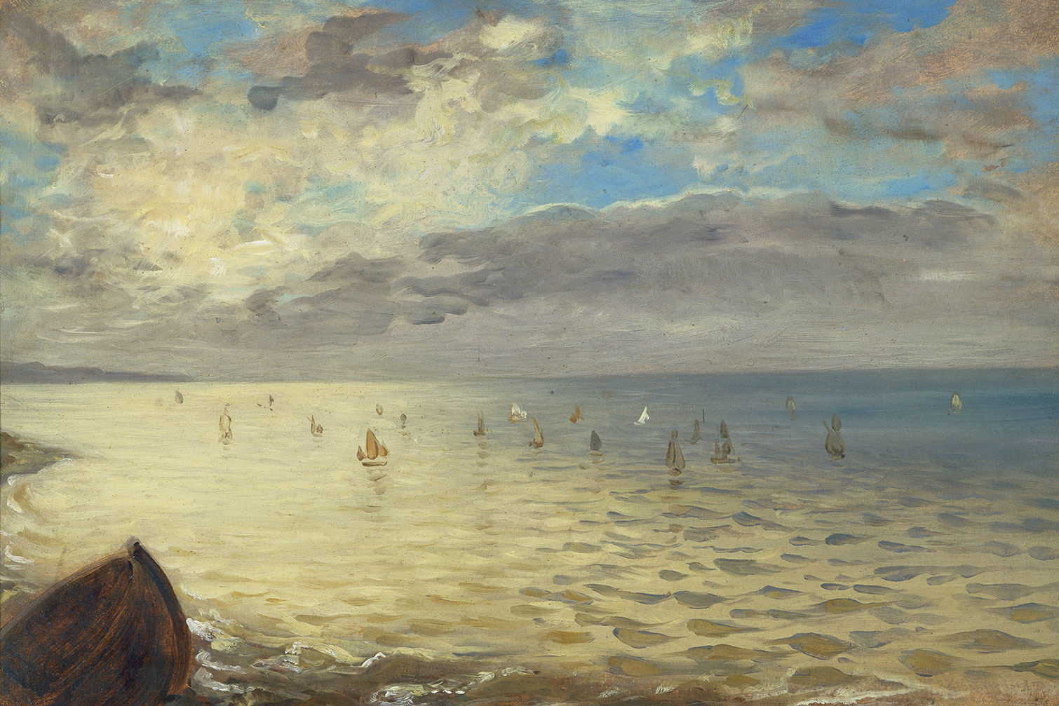 Tableau célèbre de Delacroix La mer à Dieppe, HEXOA