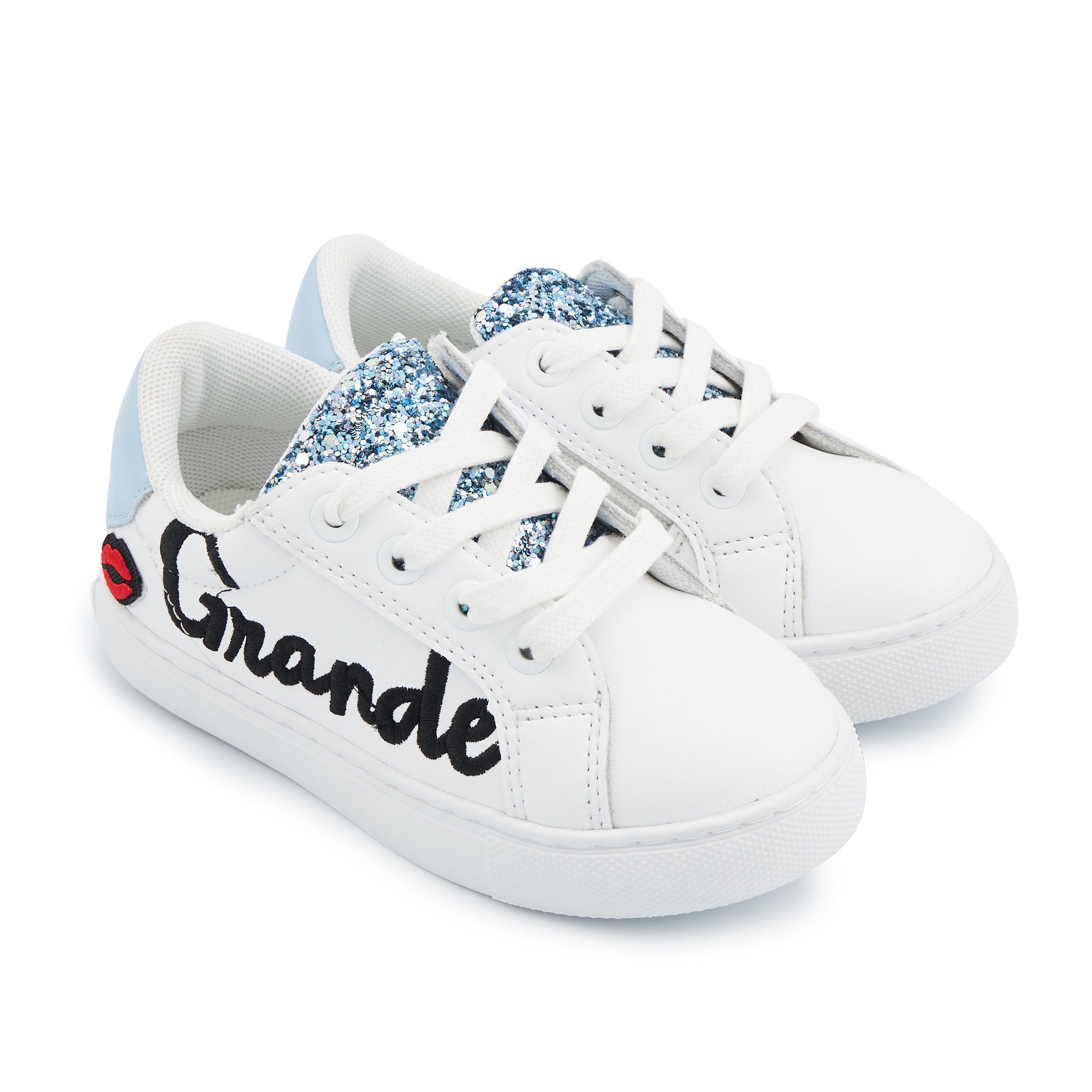 Baskets Enfant En Cuir Mini Simone Grande Soeur, BONS BAISERS
