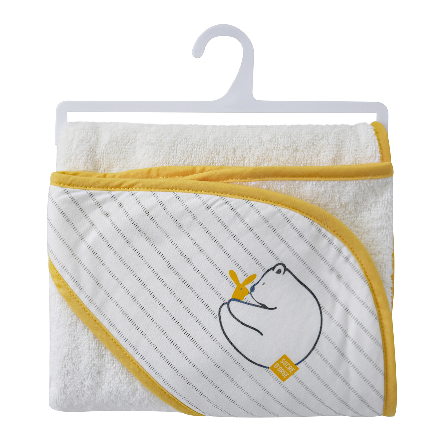 Cape de bain eponge donato, SUCRE D'ORGE