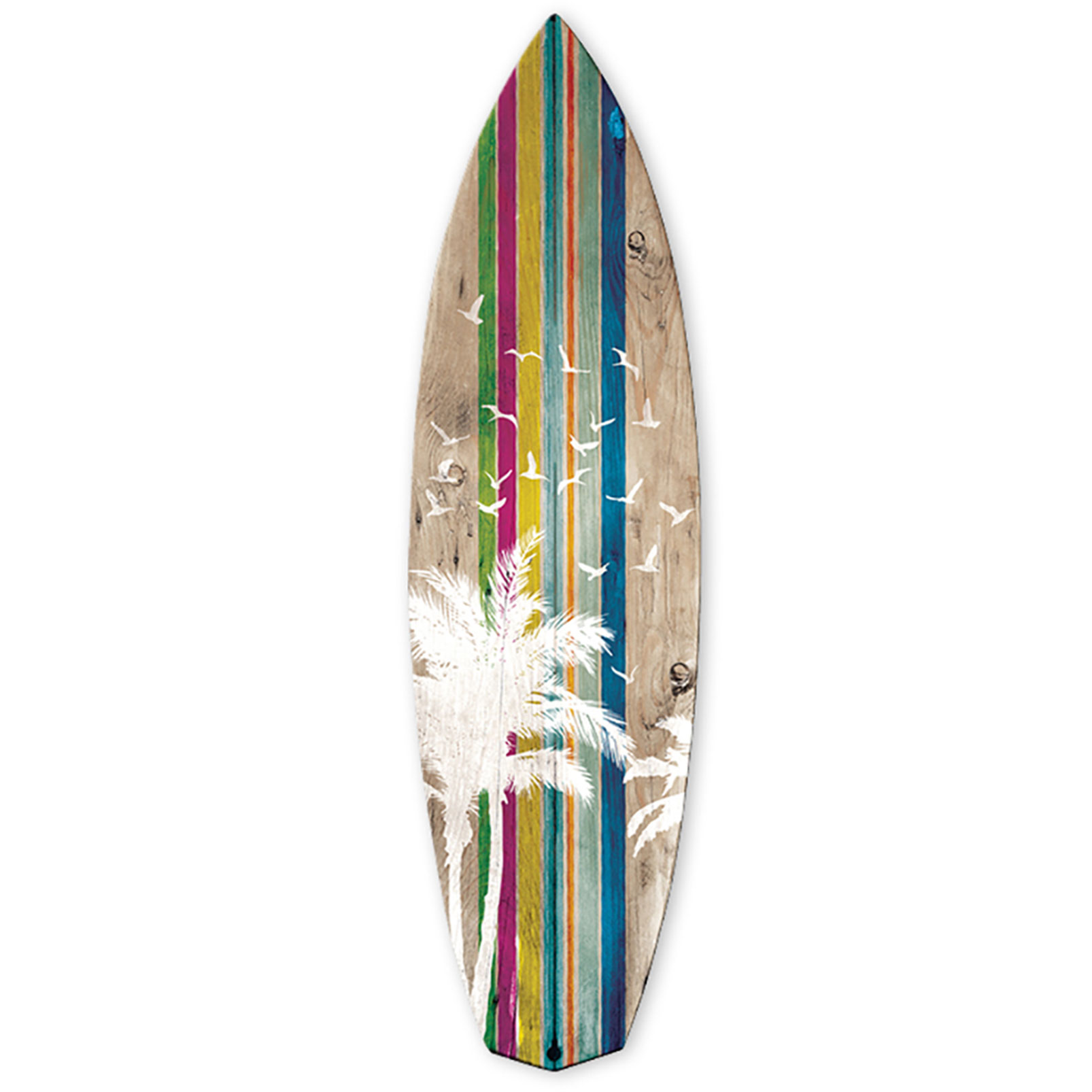 Planche de surf décorative palm surf, HEXOA