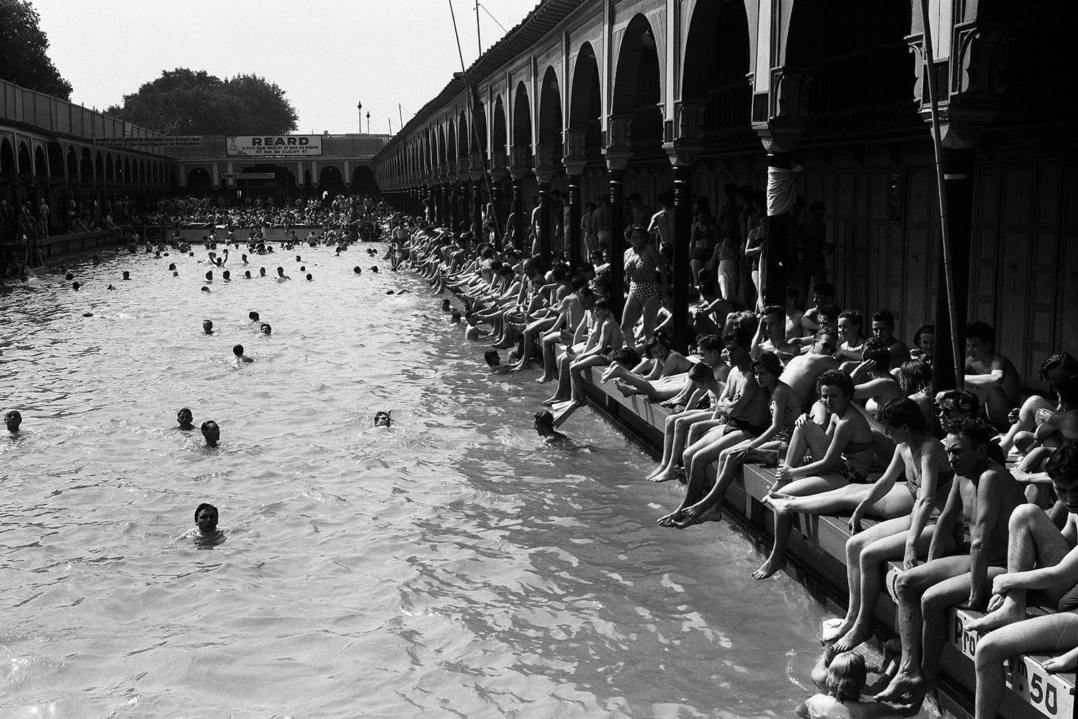 Tableau Paris - Piscine Deligny, HEXOA