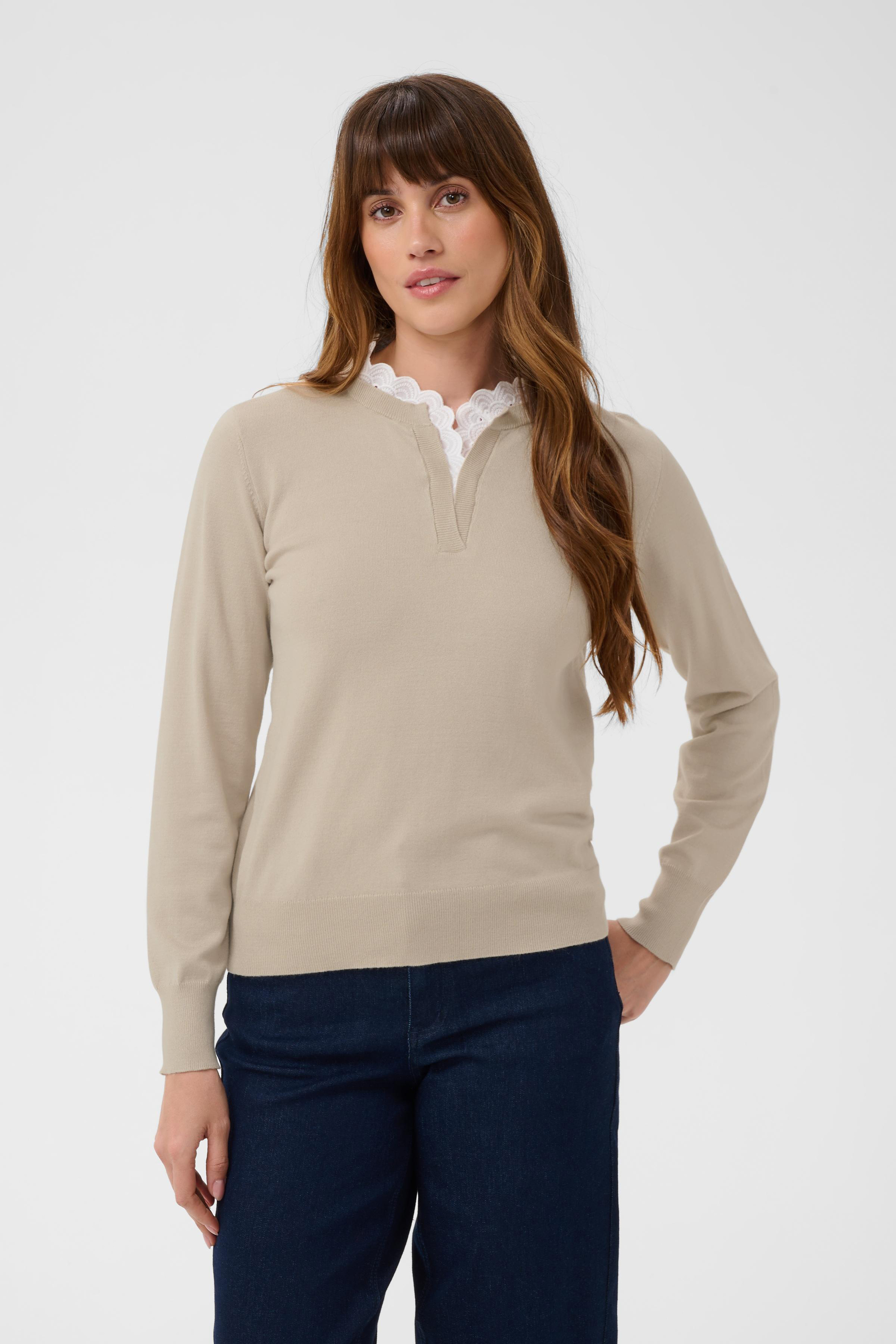 Pullover tricoté, KAFFE