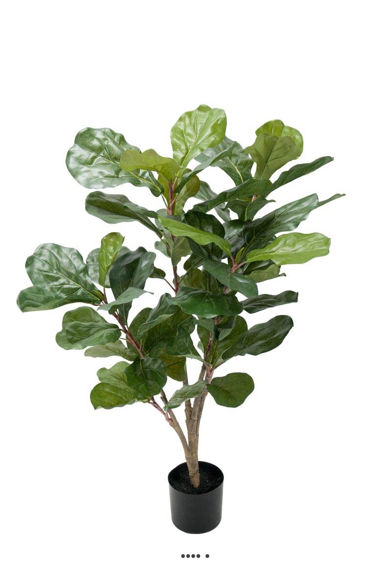 Ficus Lyrata factice tronc PE en pot Fig, ARTIFICIELLES