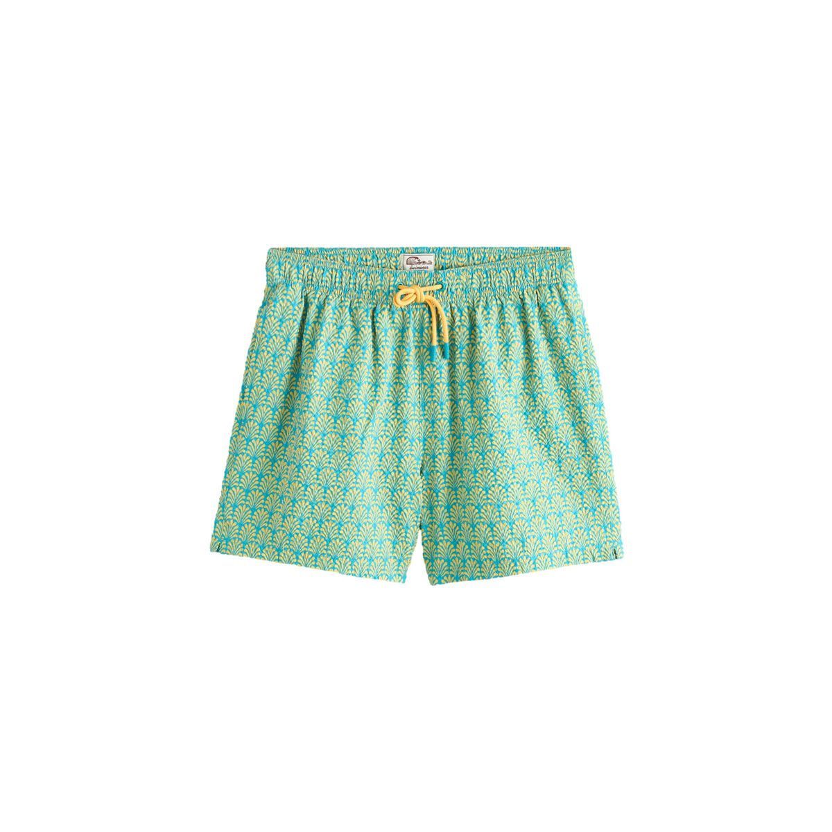 Short de bain texturé géométrique 5 pouces, NEXT