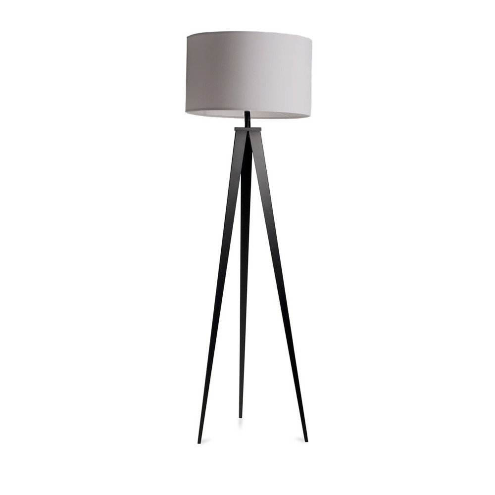 Lampadaire design en métal, TRIPOD, ZUIVER