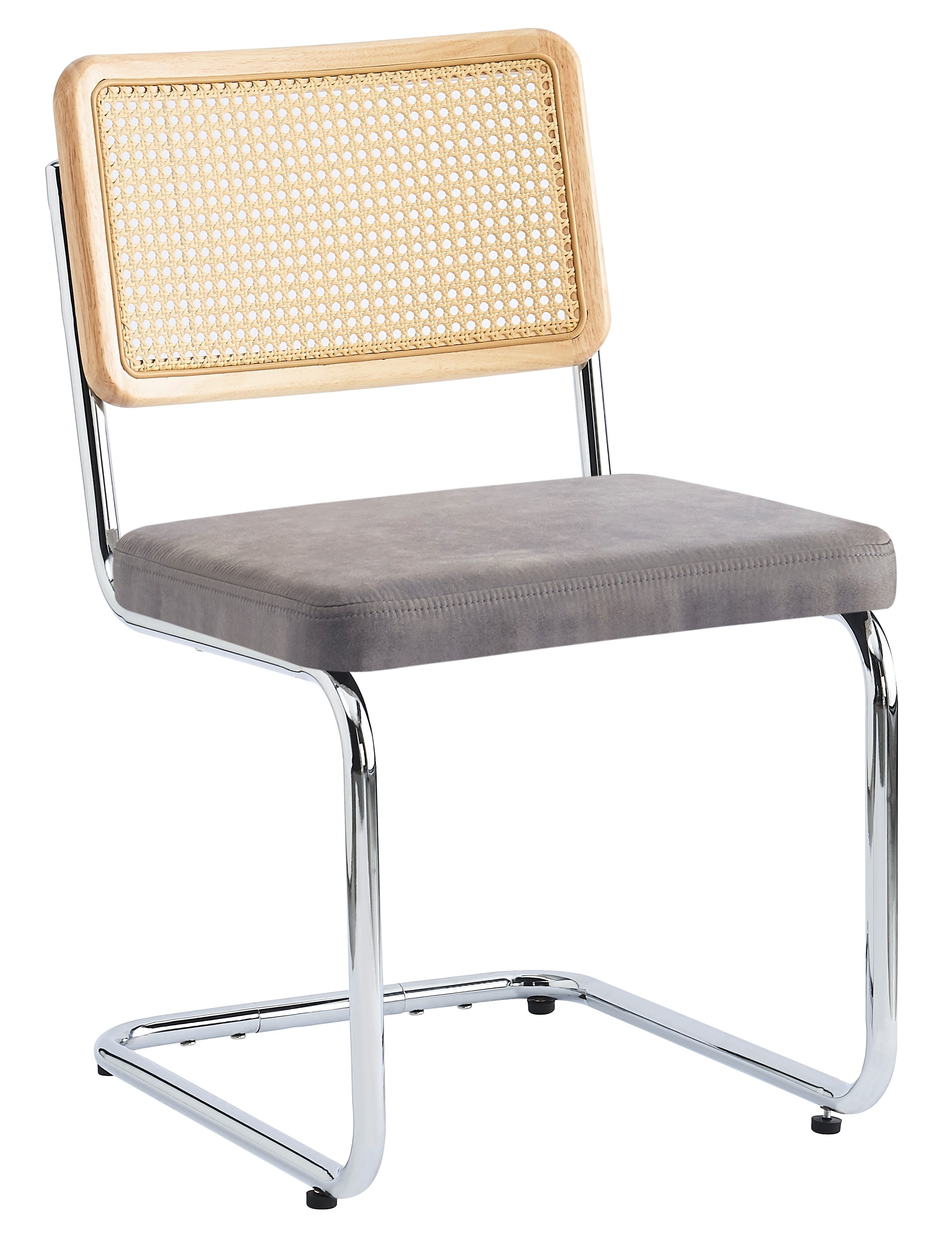 Lot de 2 chaises métal et cannage, SOFIA, NORDLYS
