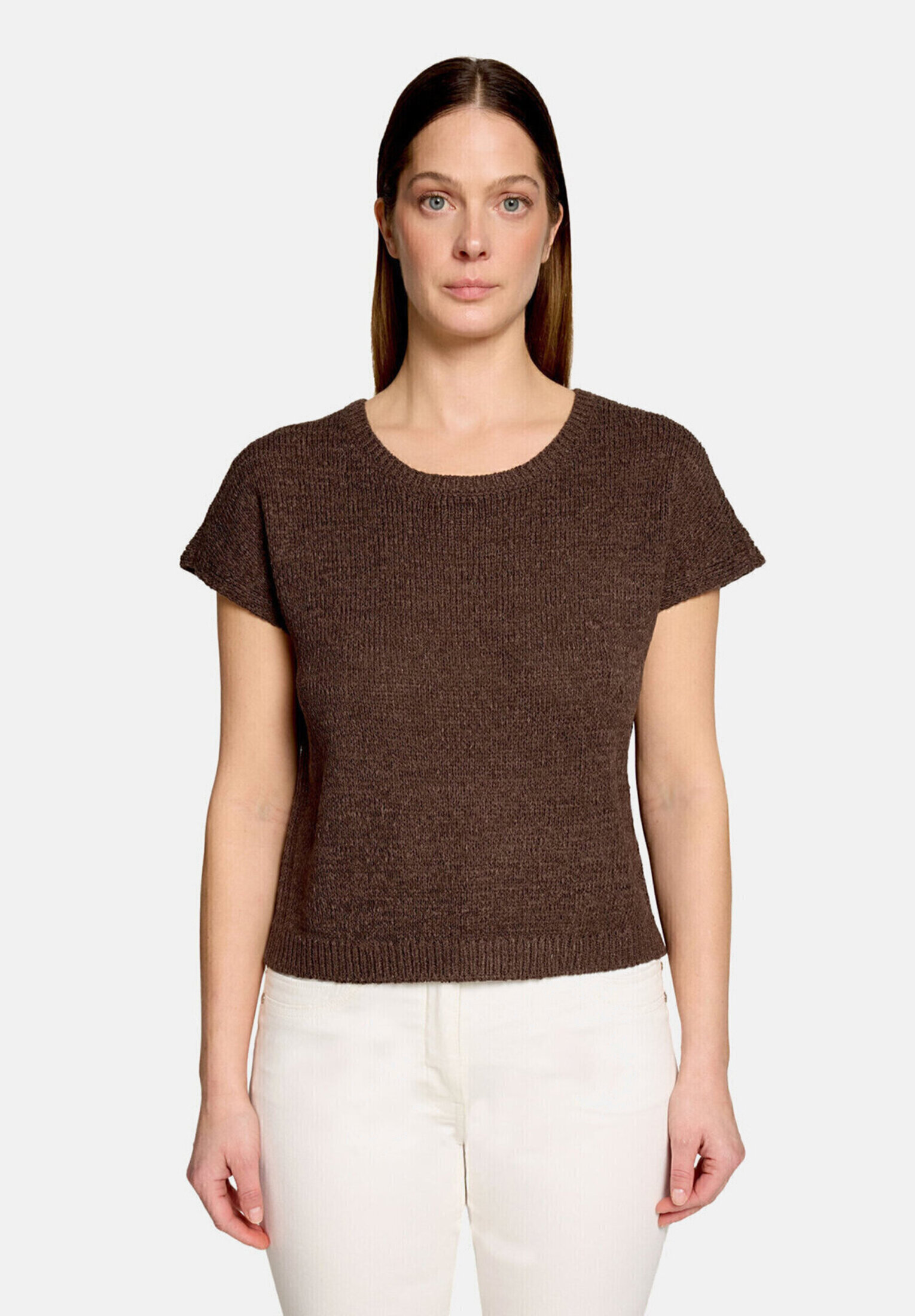 Pull-over en maille à encolure bateau, BETTY BARCLAY