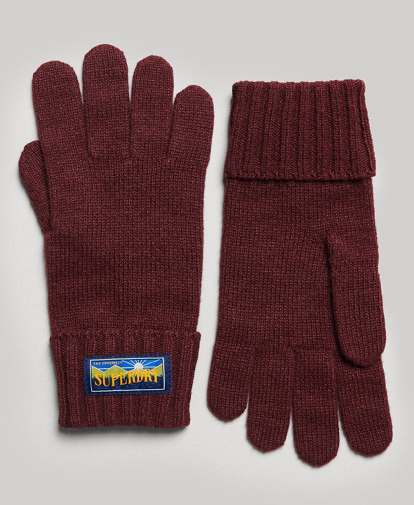 Gants en laine mélangée Radar, SUPERDRY