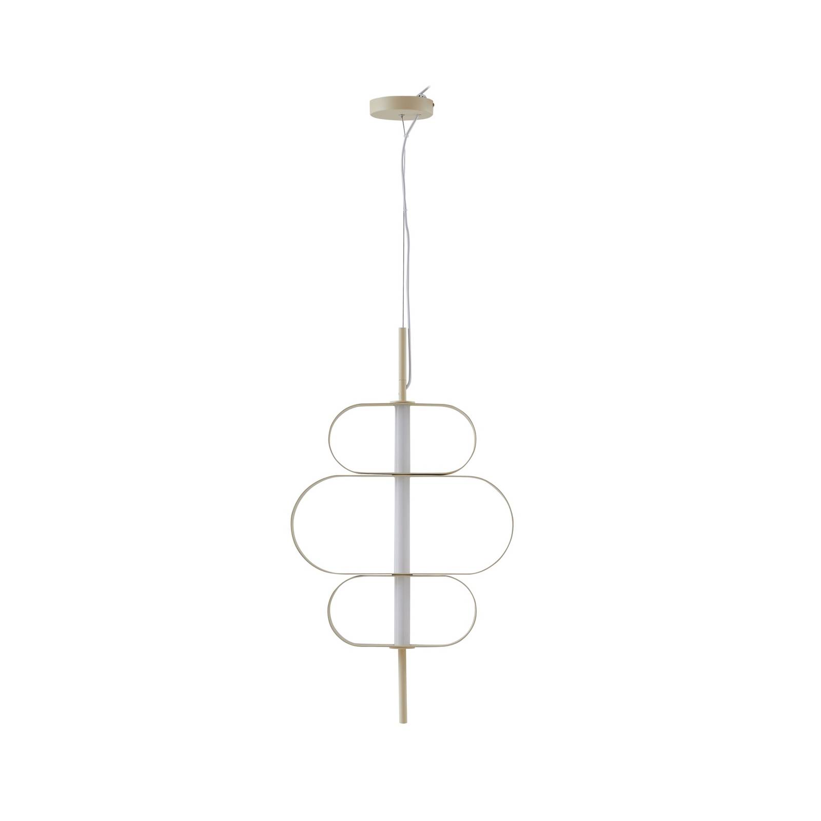 Suspension en métal moderneLED, Audrina, LUCANDE
