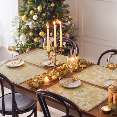 Gold Stag Set of 4 Table Placemats SO'HOME