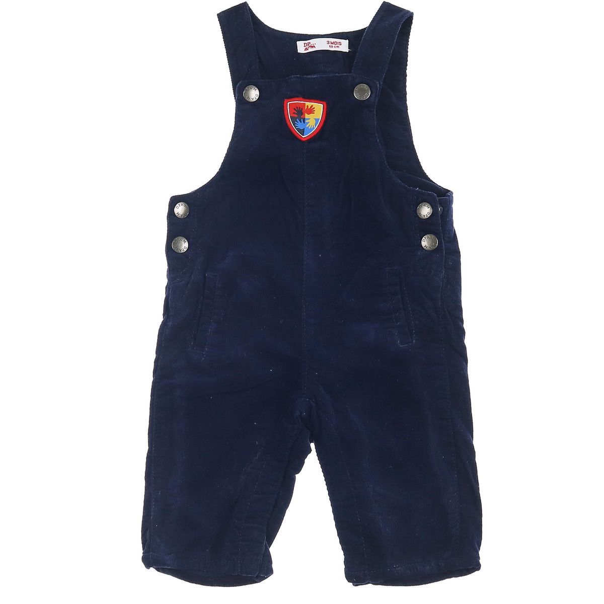 Salopette Chapi Chapo Vintage 1974 - Taille 6 Mois, Rouge, Neuve Avec étiquettes