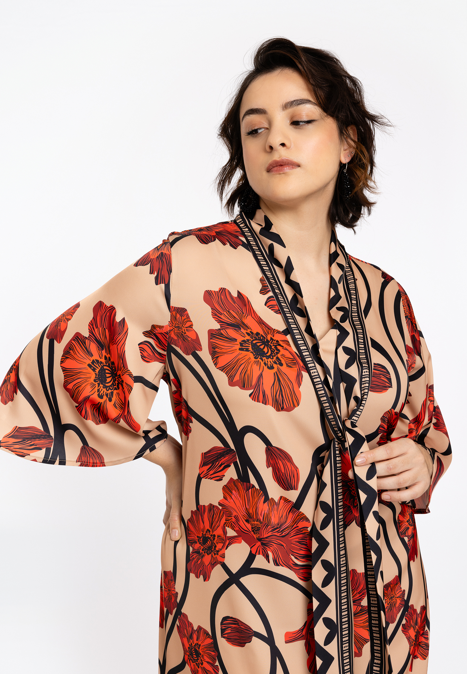 Robe imprimée, YOEK