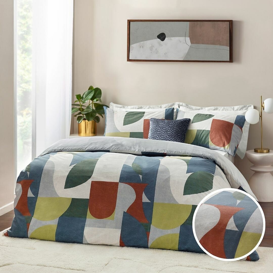 Siresa Duvet Cover and Pillowcase Set, HÖEM