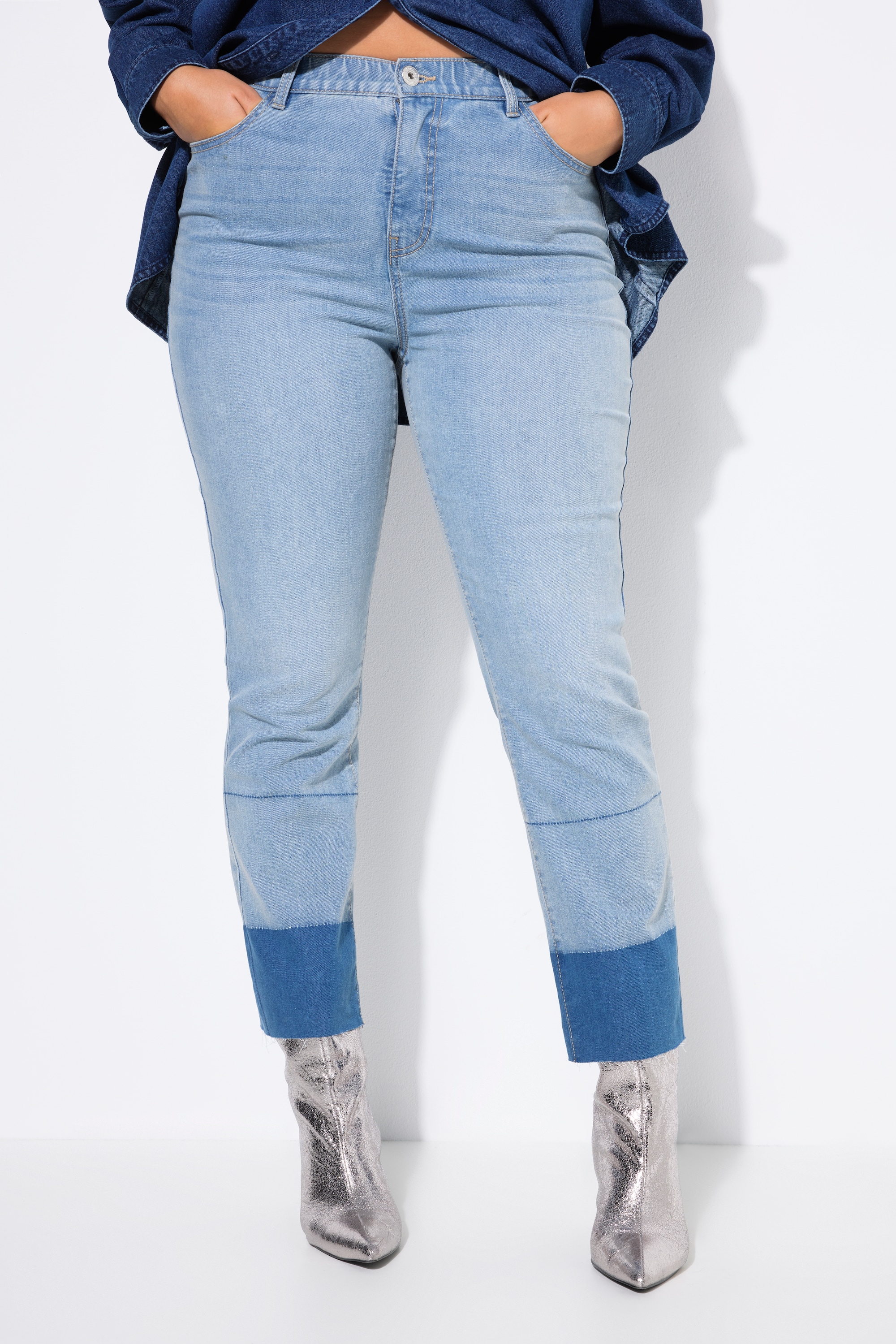 Jean Mom en denim foncé, STUDIO UNTOLD