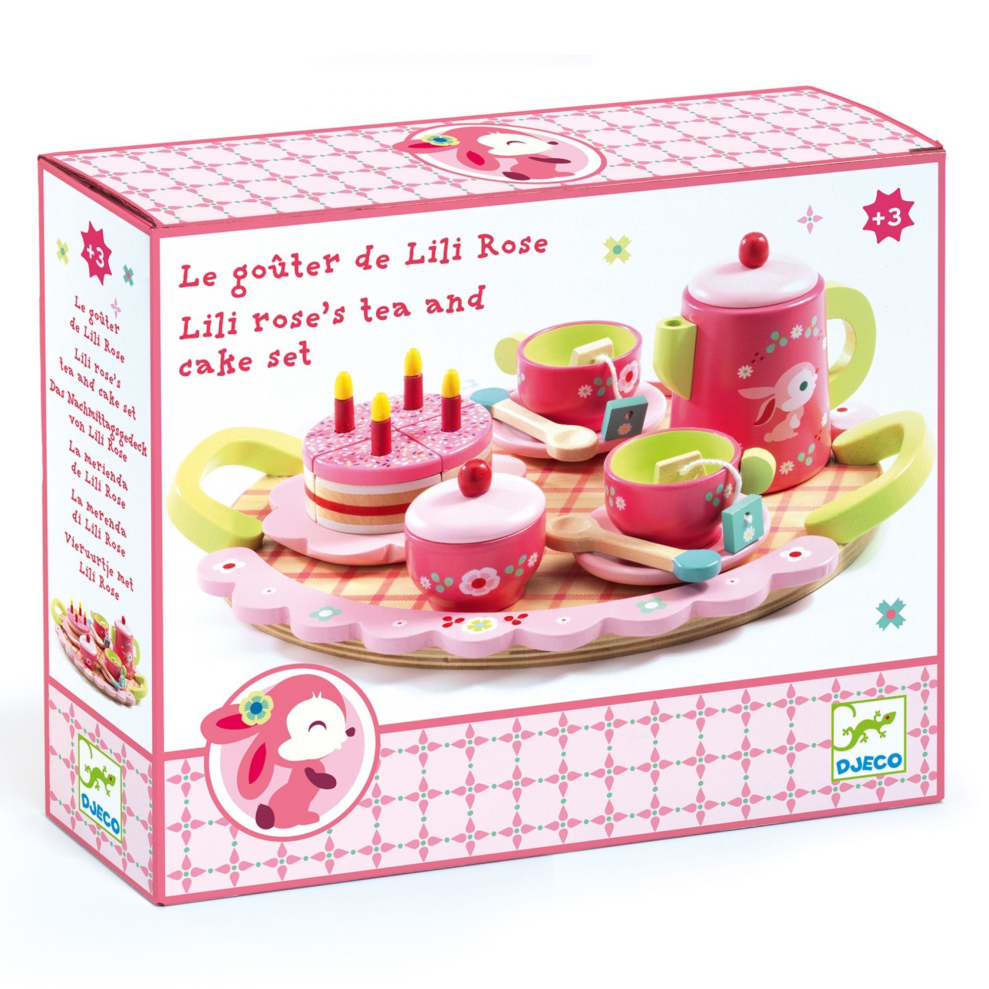 Jeu d’imitation Le goûter de Lili, DJECO
