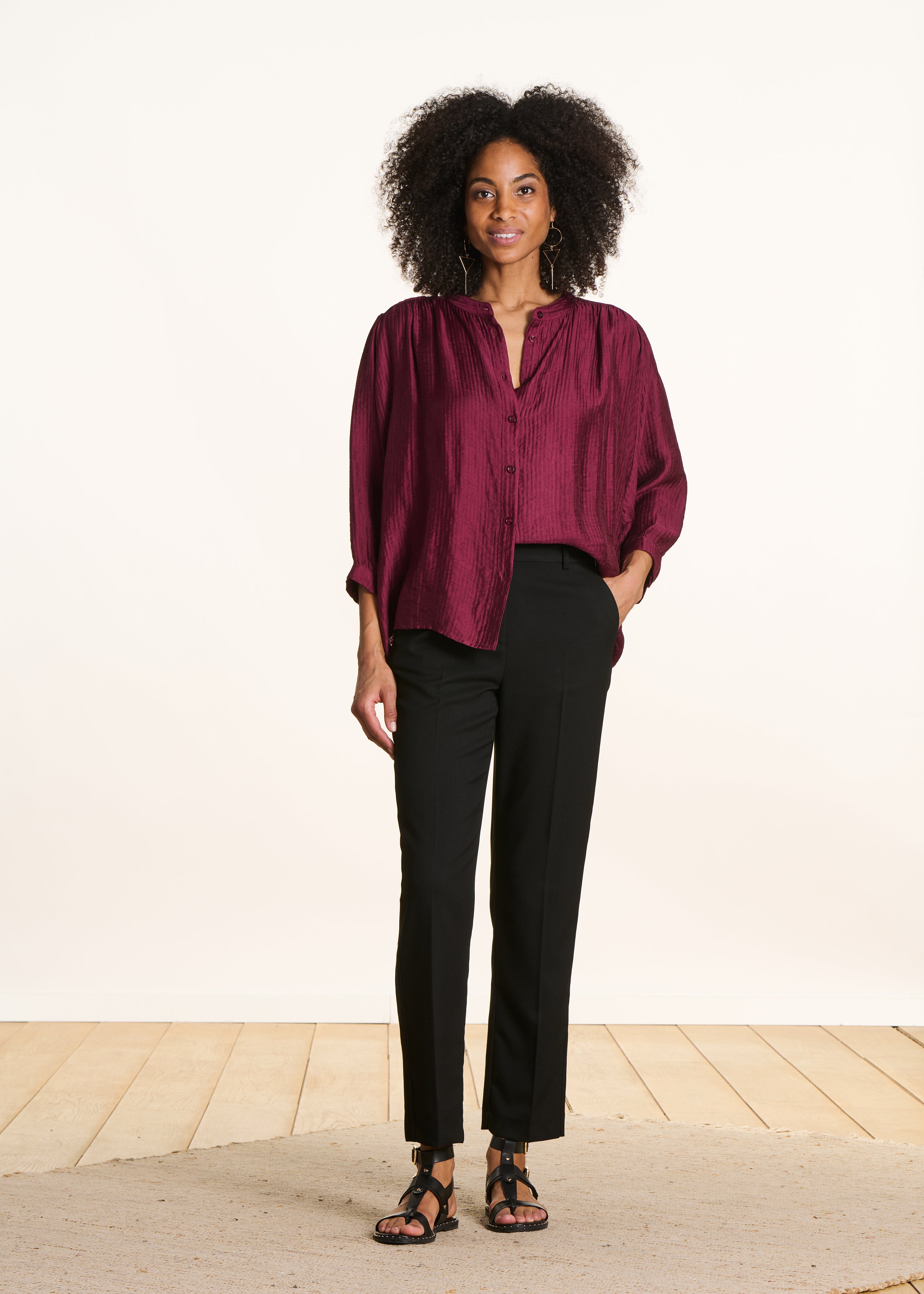 Pantalon cigarette 7/8ème, LA FEE MARABOUTEE