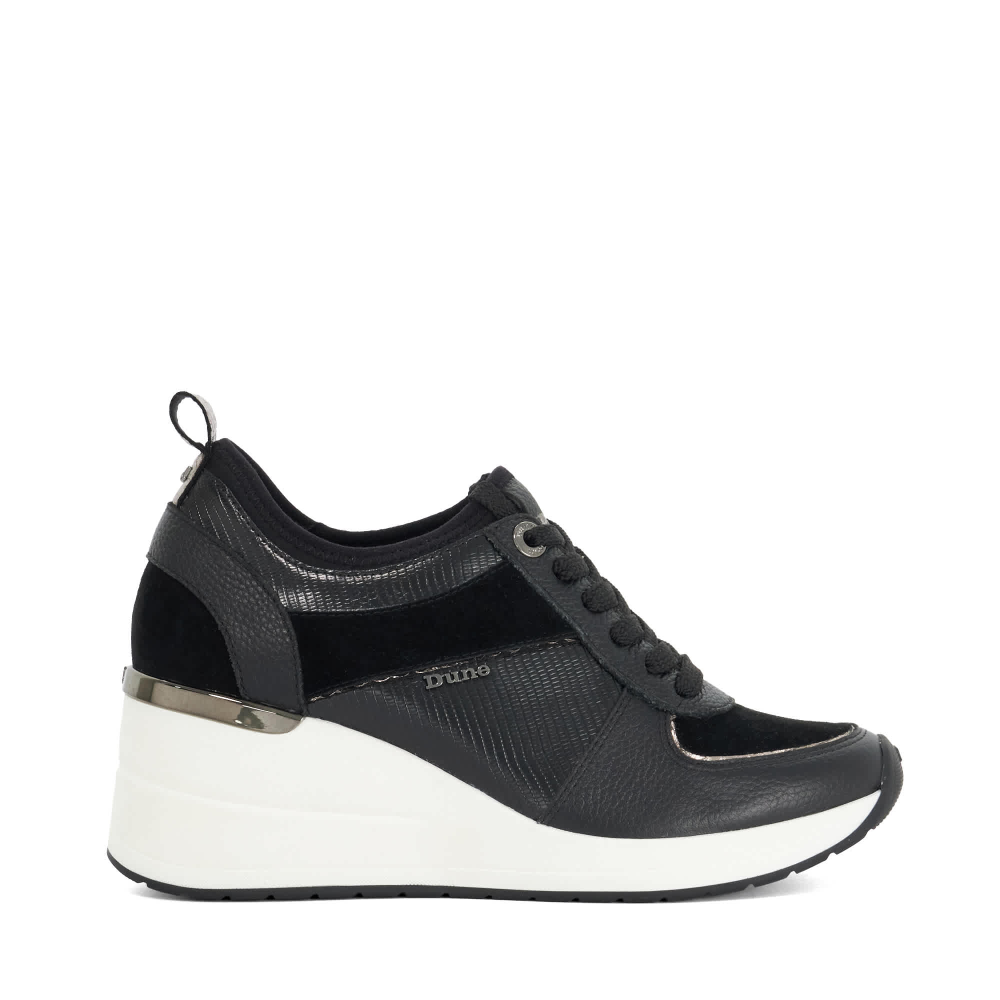 Baskets compensées à lacets - ELOISA, DUNE LONDON