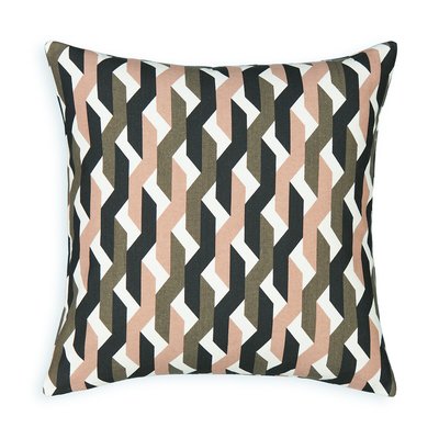 Set of 2 Valongo Graphic 100% Recycled Cotton Cushion Covers LA REDOUTE INTERIEURS