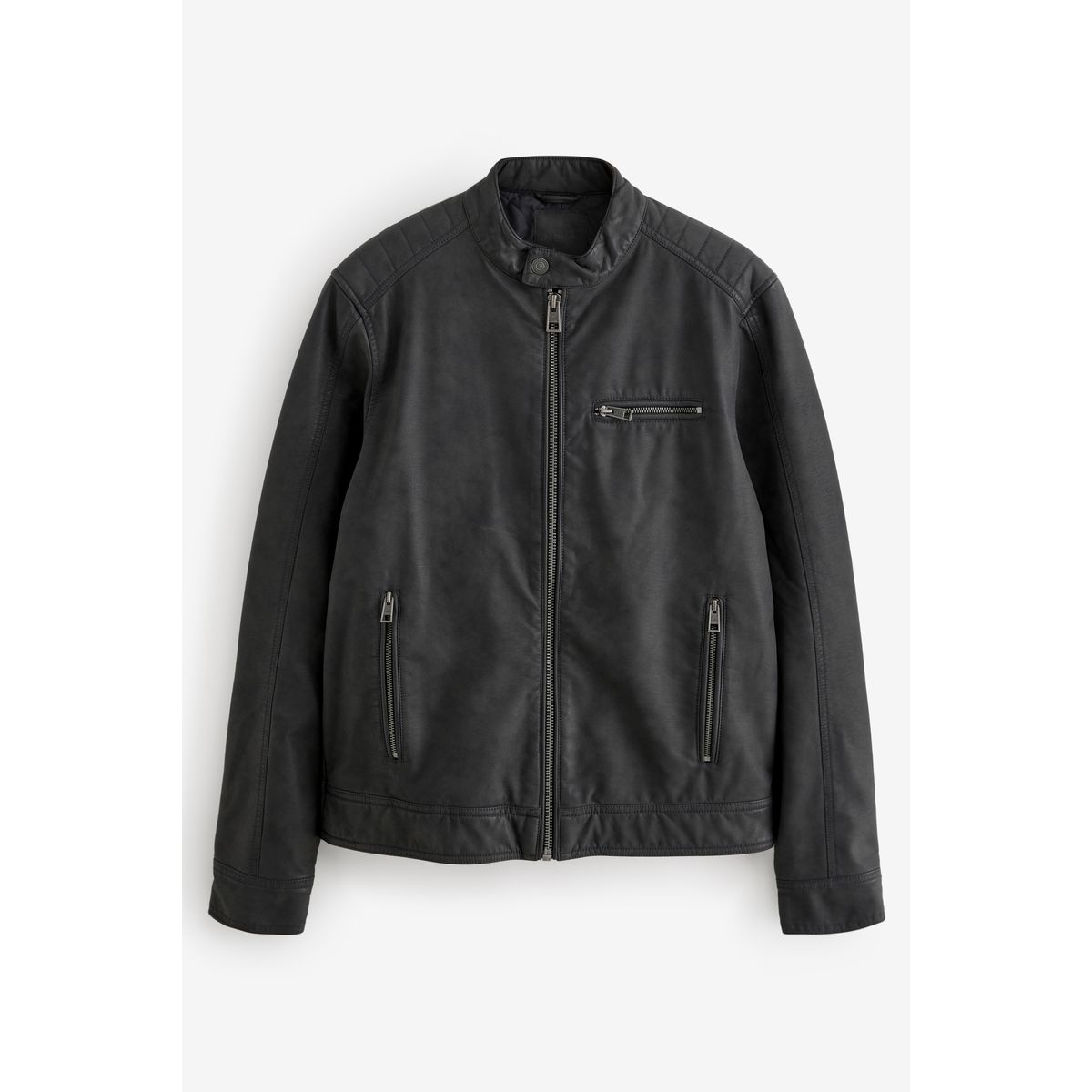 Veste motard en simili cuir, NEXT