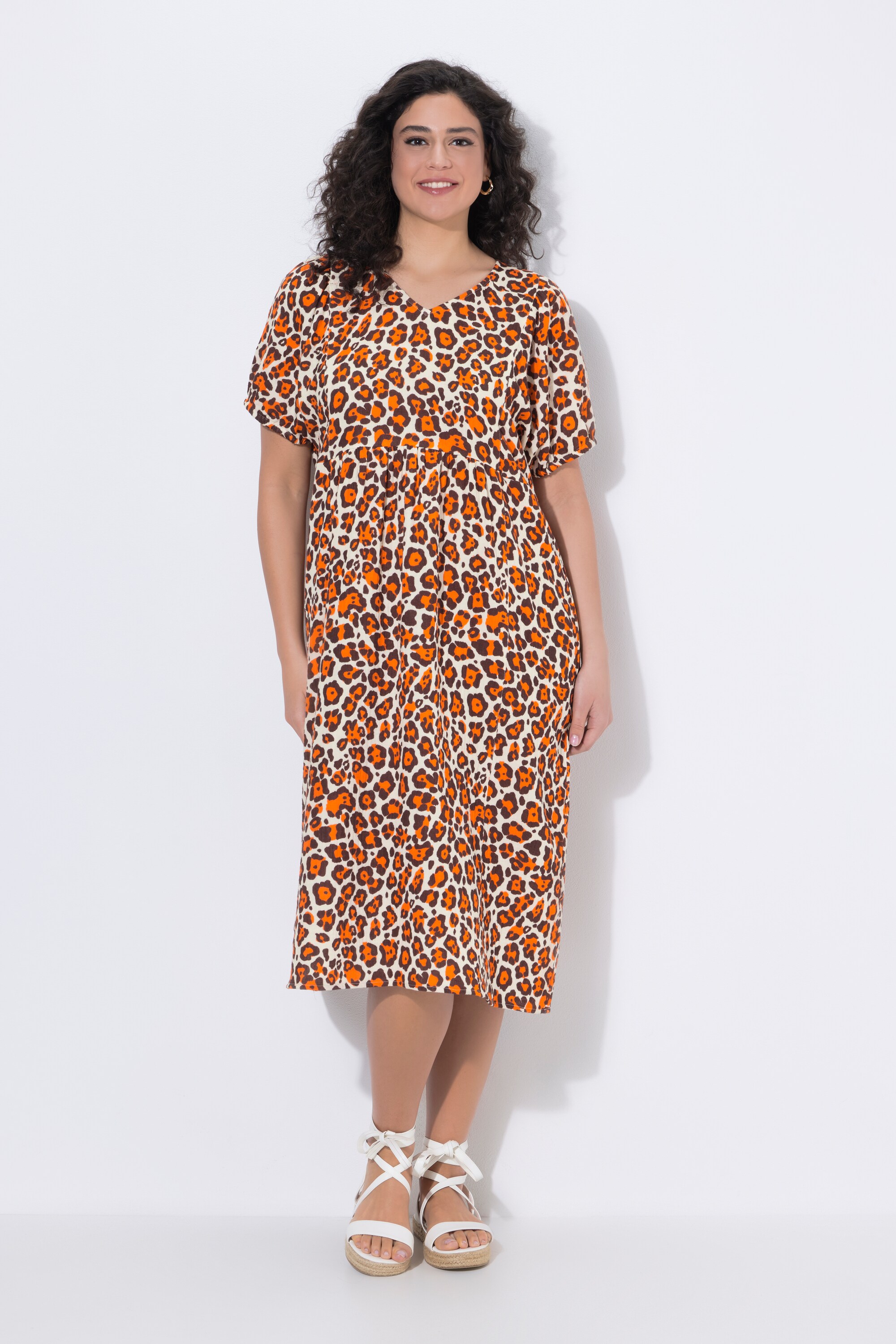 Robe en mousseline léopard, ULLA POPKEN