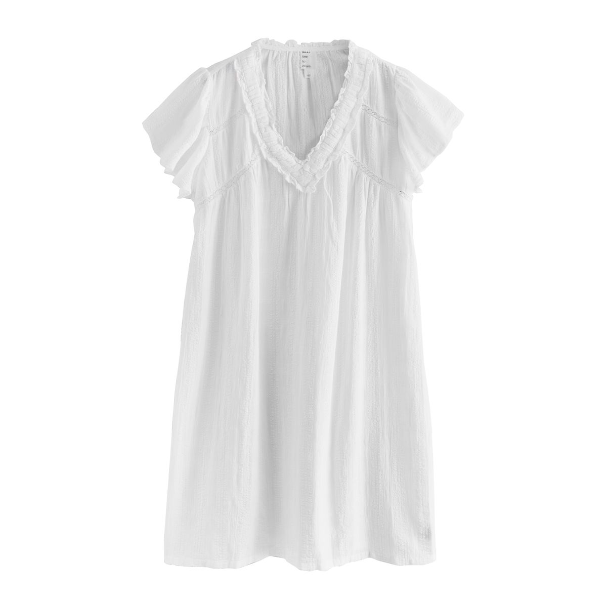 Chemise de nuit en coton mélangé, NEXT