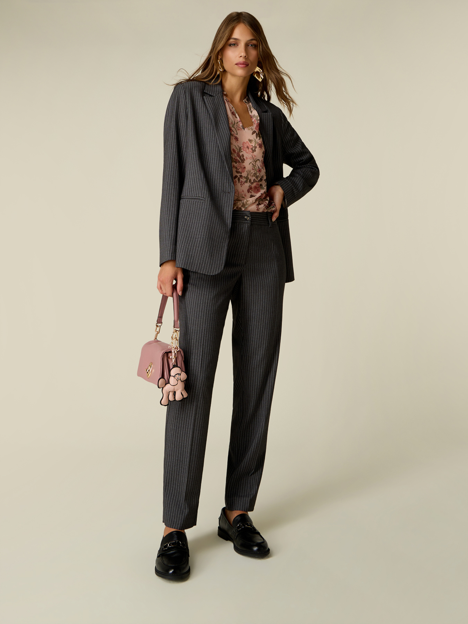 Pantalon à rayures, OLTRE