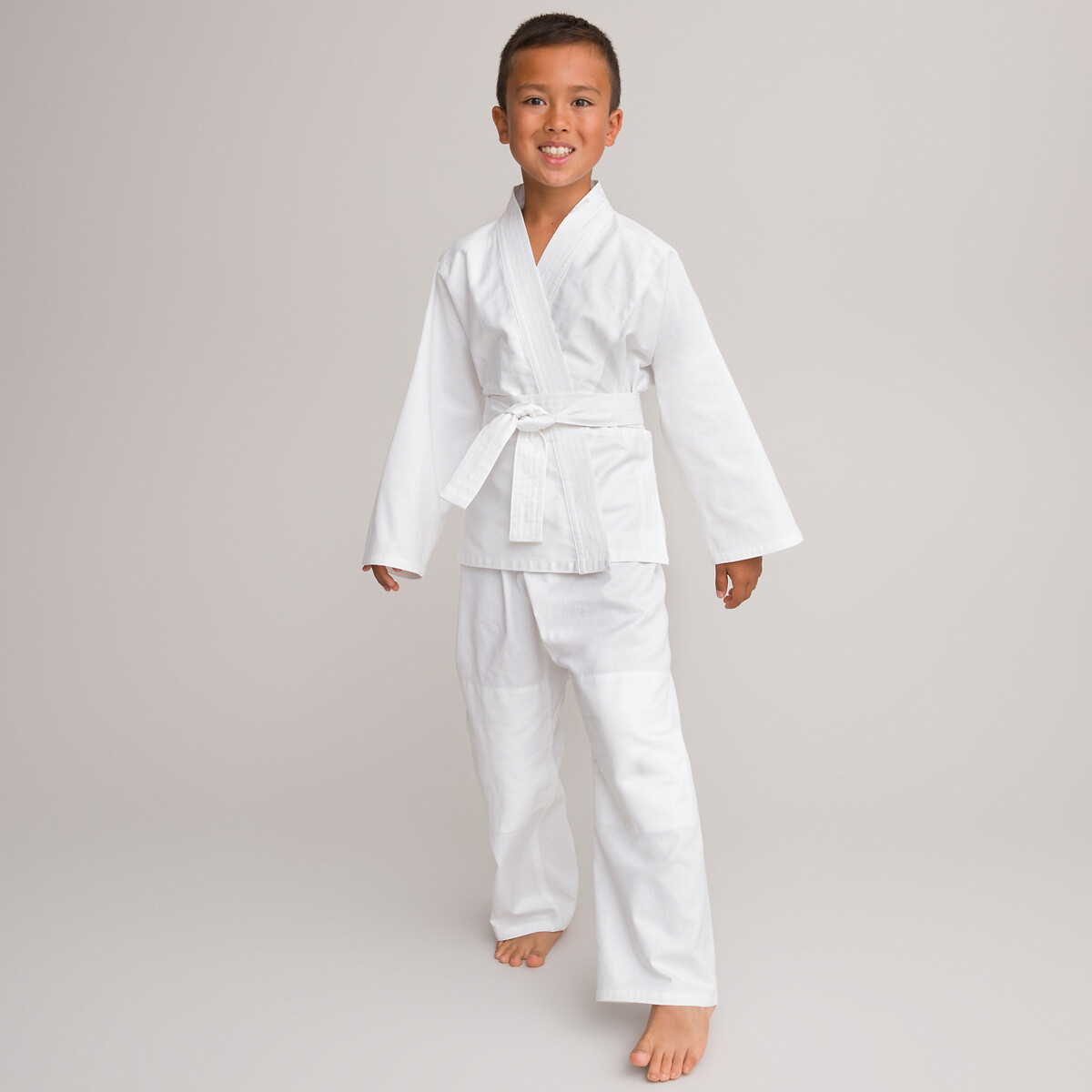 Kimono - Karategi Karate Premium per bambini con cintura bianca