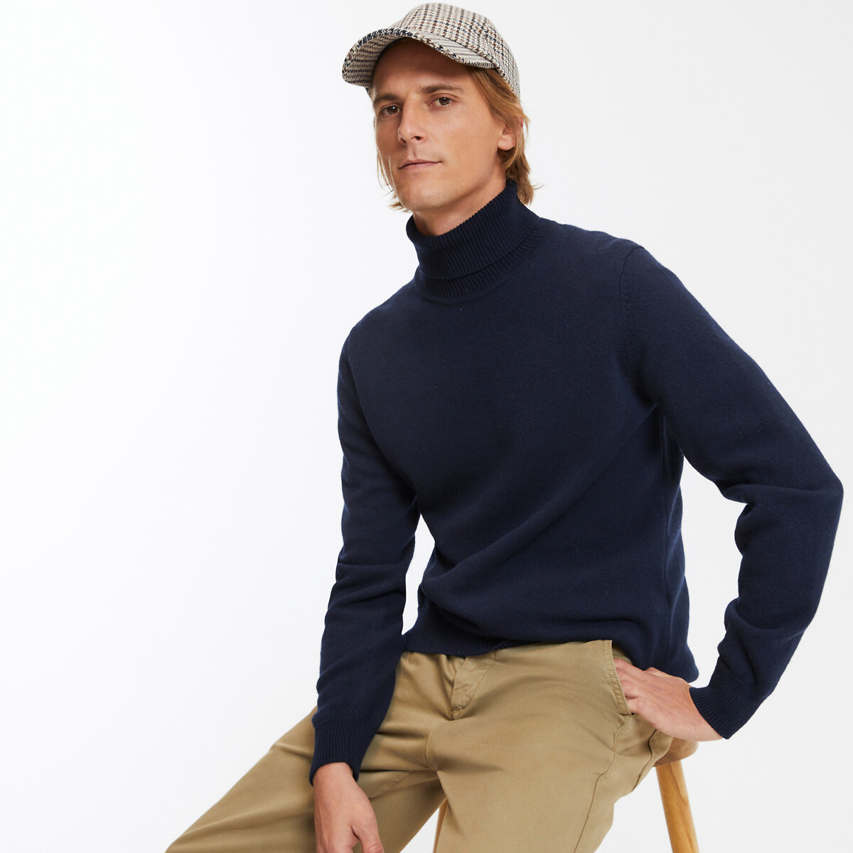 Pull col roulé homme la redoute 2025