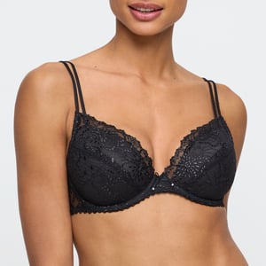 Coussinets De Soutien-gorge Amovibles – Lot De 4 Paires Noires Et Beiges, Inserts Adhésifs Pour Push-up Ou Sport