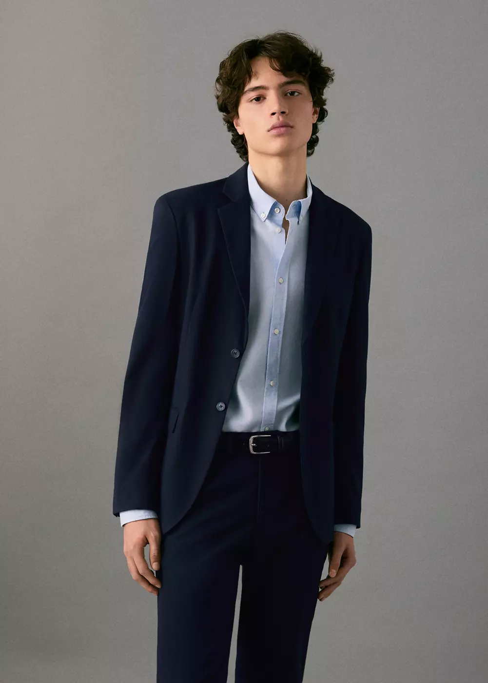 Veste costume droite, MANGO TEEN