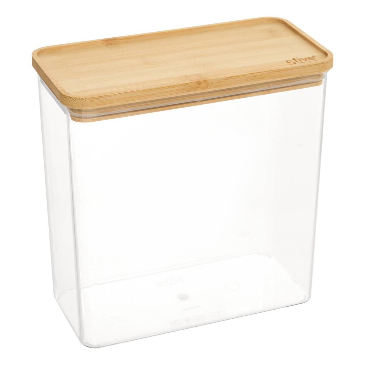 Boîte de conservation rectangulaire avec couvercle en bambou ESKE, 5FIVE SIMPLY SMART