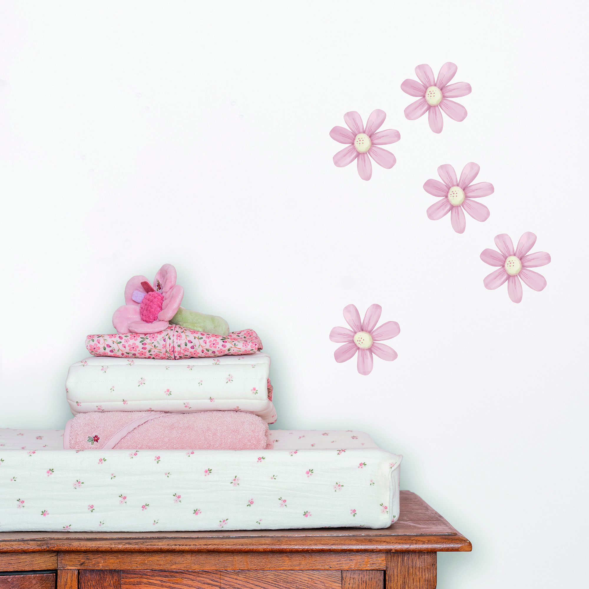 Stickers muraux pour enfant Petites fleurs, LITTLE DUTCH