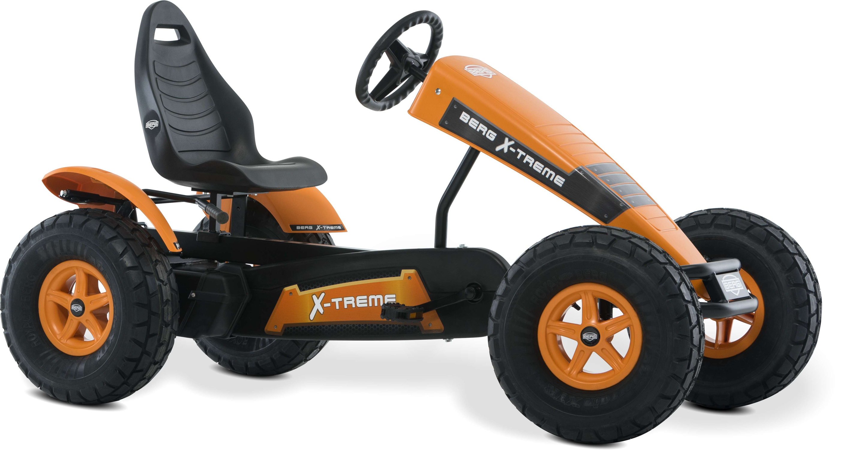 Kart à Pédales pour Enfants, 5+ Ans, XL X-Treme BFR-3, BERG TOYS